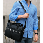 Laxed Men's Laptop-Briefcase